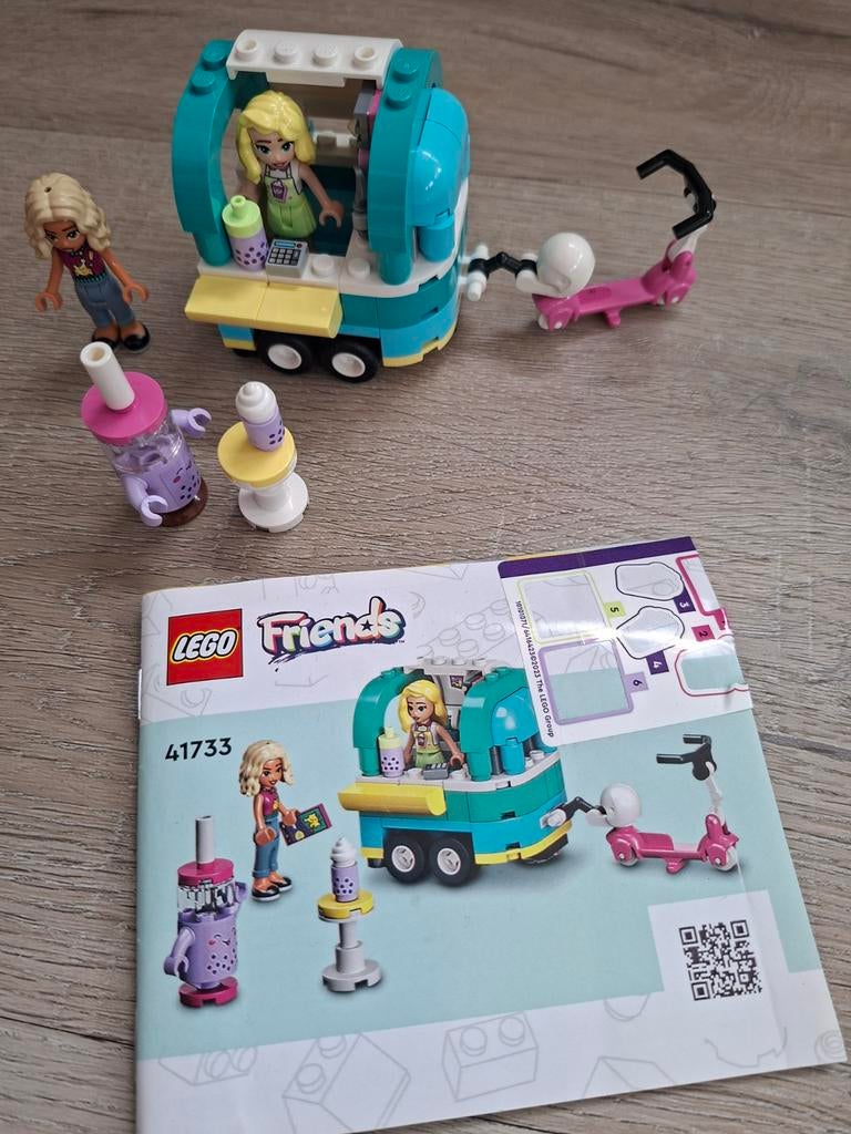 Lego Friends 41733 Bubble Tea Foodtruck, Kinderen en Baby's, Compleet, Lego, Friends, Ophalen of Verzenden