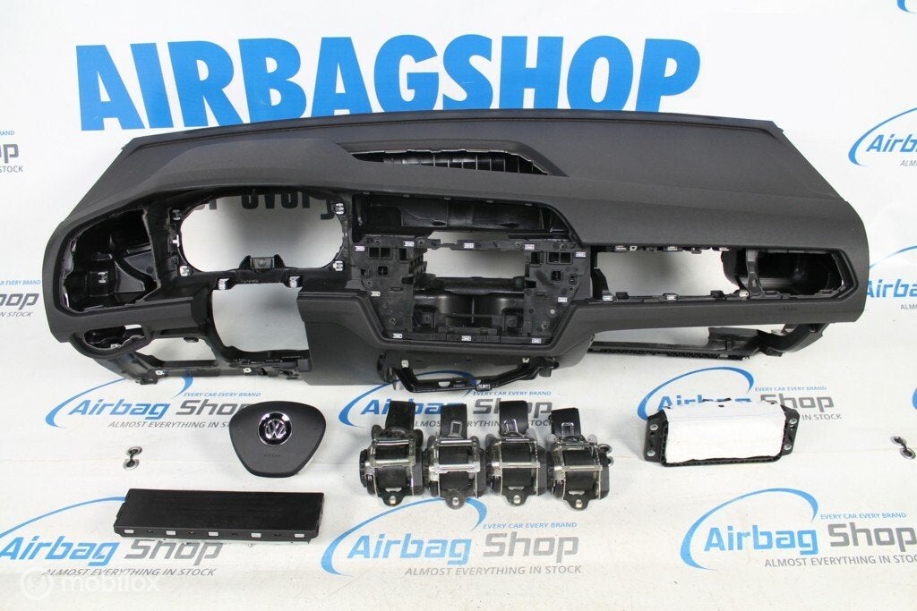 Airbag set - Dashboard speaker zwart Volkswagen Touran (2015