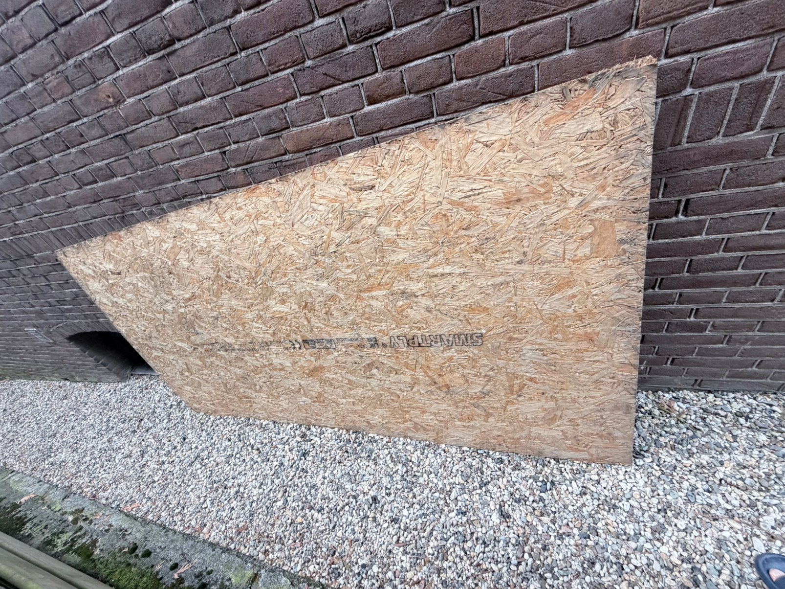 Osb plaat, Ophalen, Gebruikt