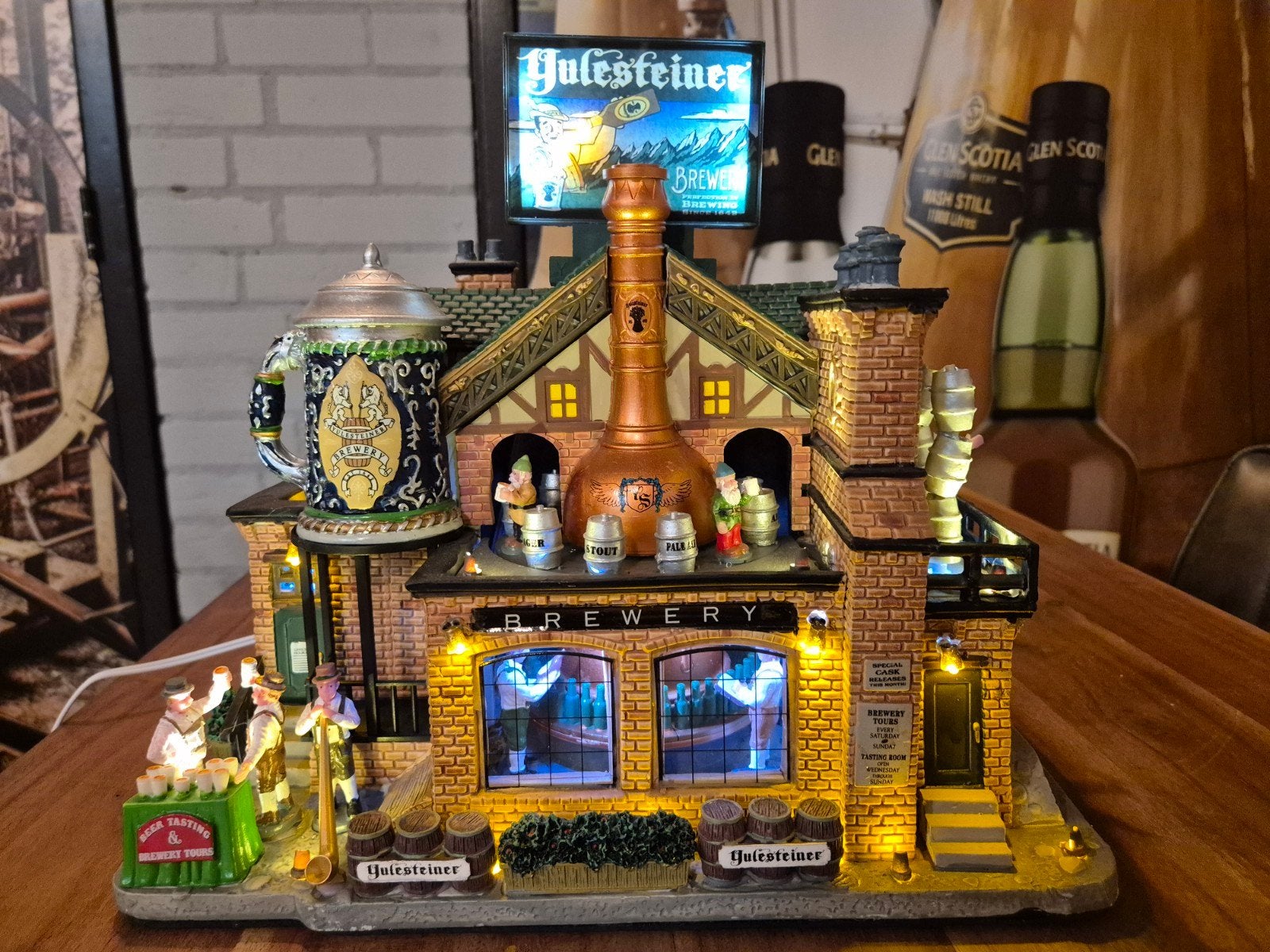 Lemax Yulesteiner brewery, Verzamelen, Ophalen, Zo goed als nieuw, Overige typen, Overige merken