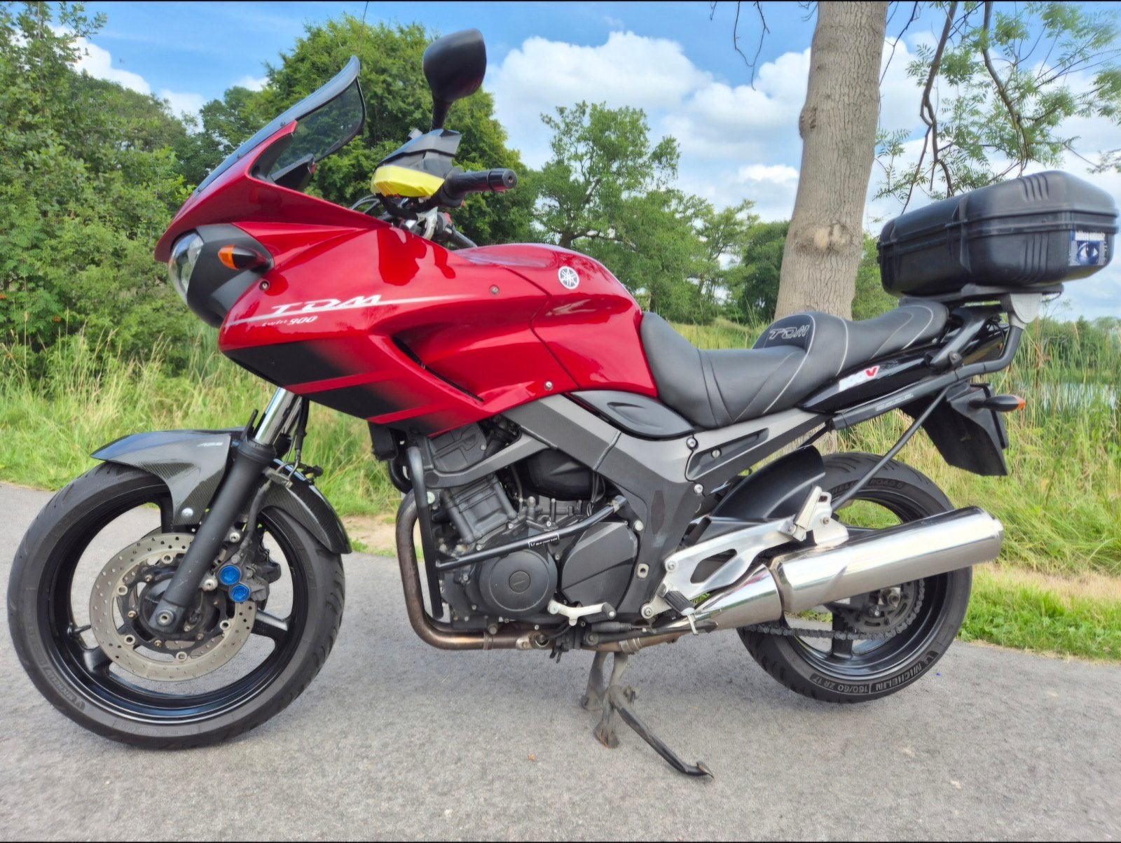 Yamaha TDM 900 ABS 2008 RN18 54dkm topkoffer tourzadel, Motorrijbewijs A, Gebruikt, 900 cc, Particulier