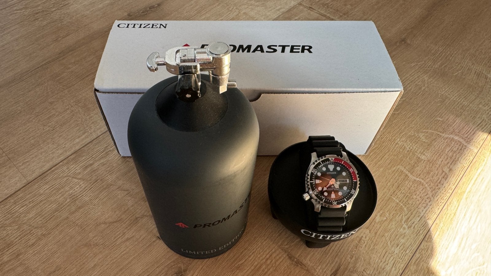 Citizen automaatduiker limited edition, Ophalen of Verzenden, Zo goed als nieuw, Staal, Citizen