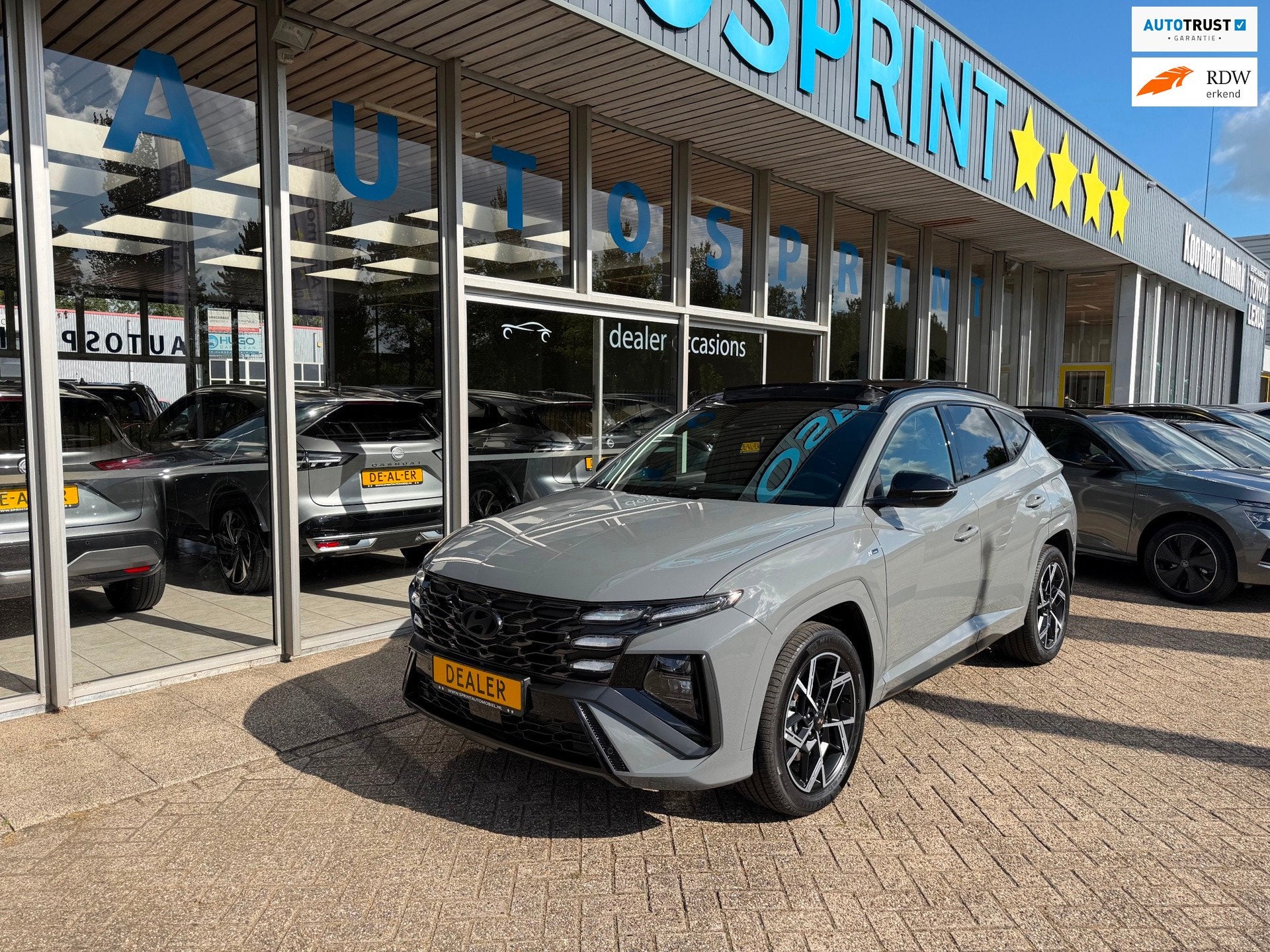 Hyundai Tucson 1.6 T-GDI PHEV N Line 4WD 288PK PANORAMADAK ,, Auto's, Automaat, 4 cilinders, Alcantara, Origineel Nederlands