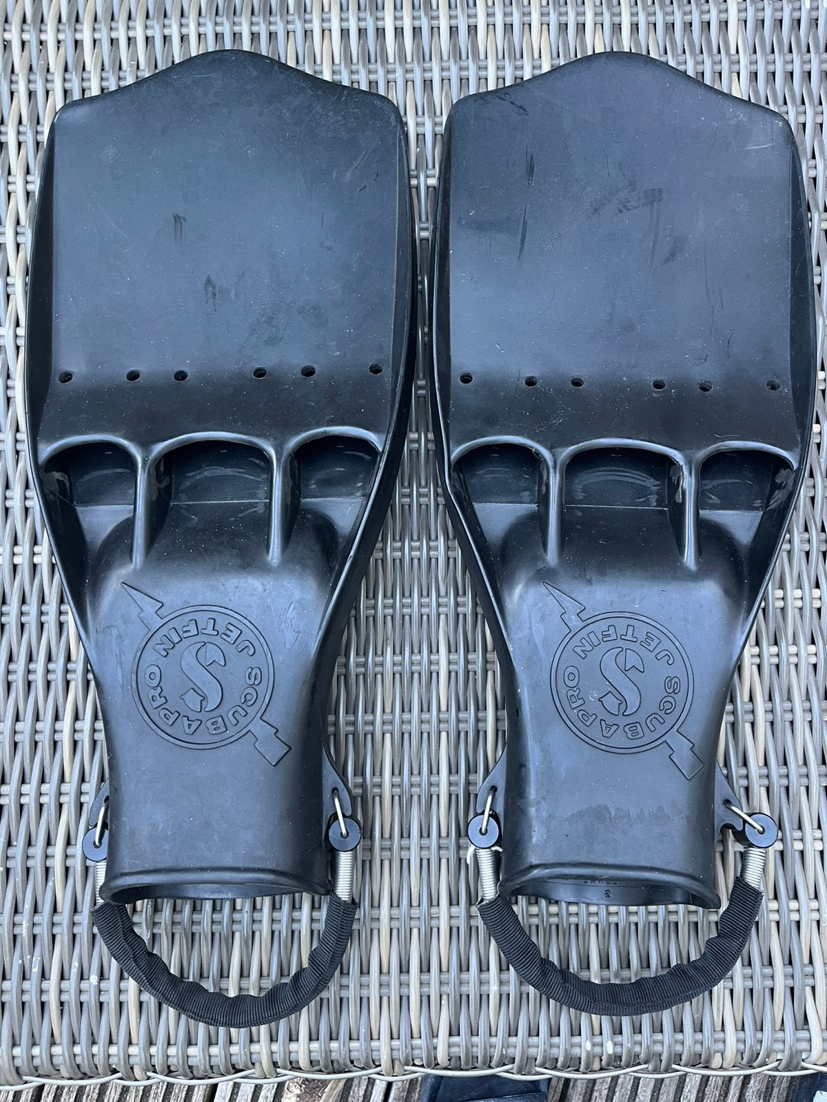 Scubapro Jetfin X-Large, Ophalen of Verzenden, Zo goed als nieuw, Zwem- of Duikvliezen
