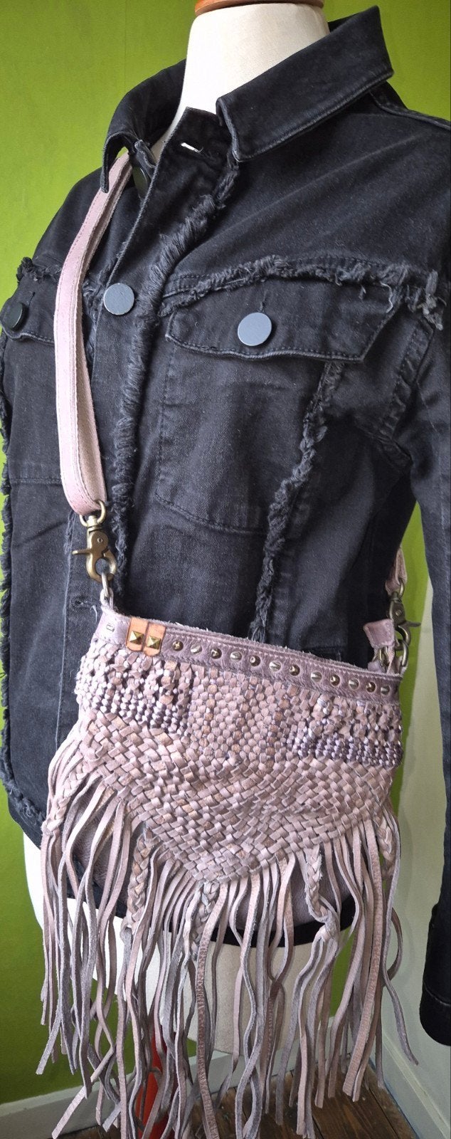 Boho hippie chic desiderius crossbody tas nieuw, Ophalen of Verzenden, Nieuw, Schoudertasje