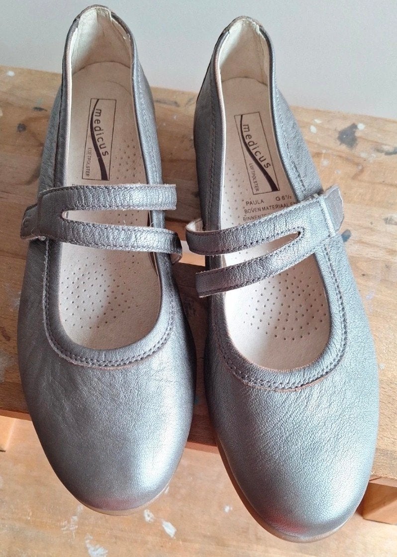 Medicus 'Paula' ballerina's, maat 39,5, Zo goed als nieuw, Overige kleuren, Medicus, Ballerina's