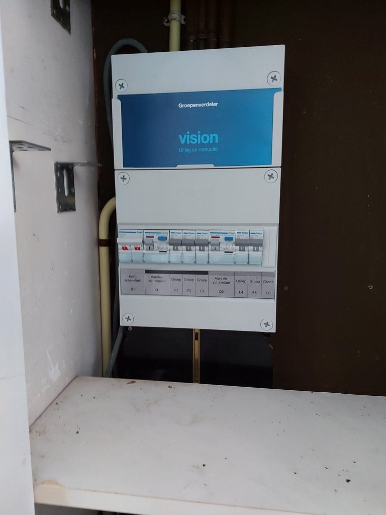 Elektrische installaties, faseovergang van 1 naar 3., Garantie, Verbouw of Aanbouw