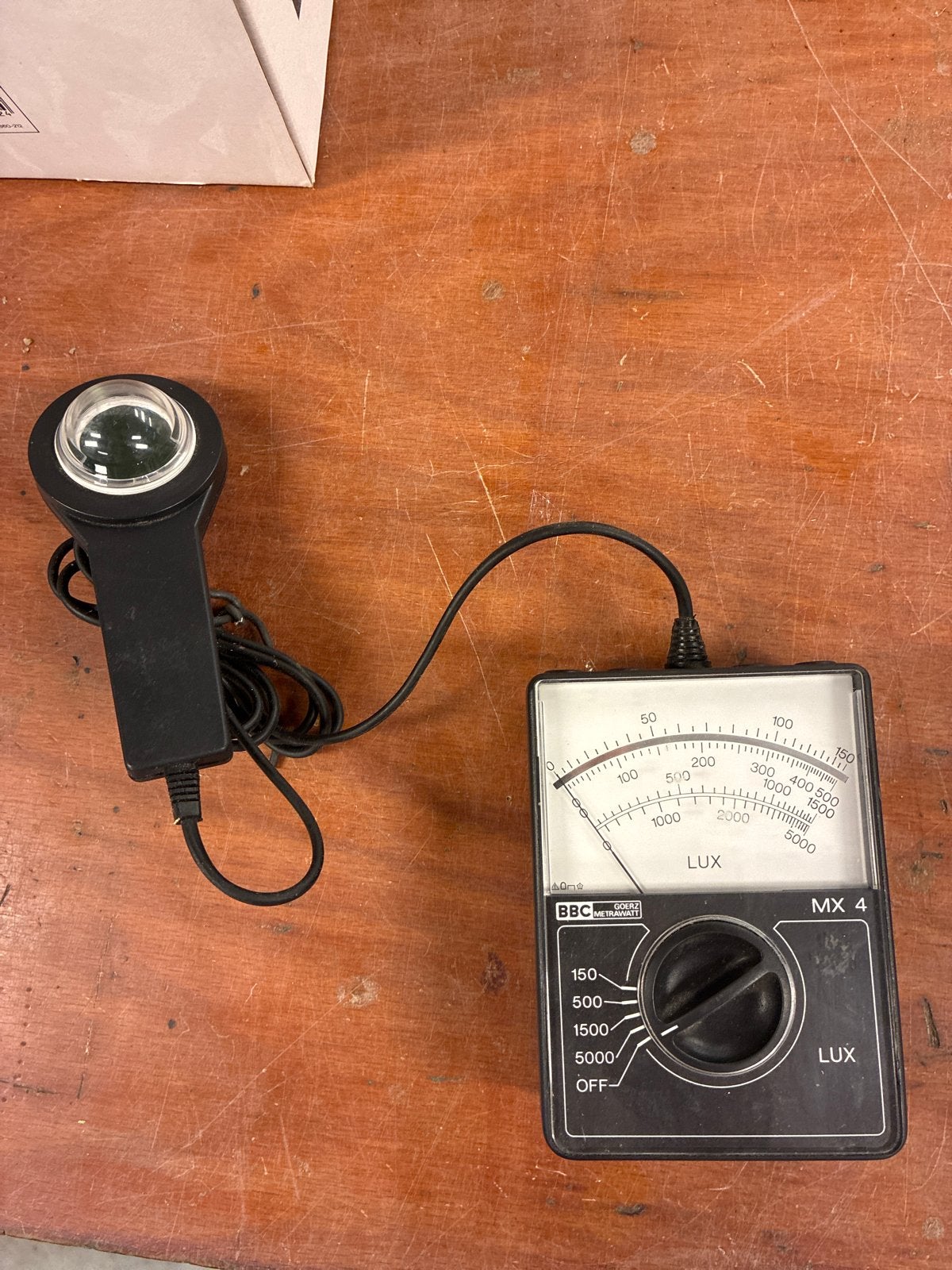 bbc lux meter., Ophalen of Verzenden, Kabel of Snoer