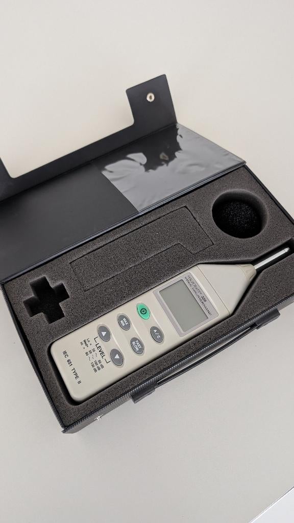 Voltcraft 320 - decibel meter, Doe-het-zelf en Verbouw, Ophalen of Verzenden, Zo goed als nieuw, Geluid