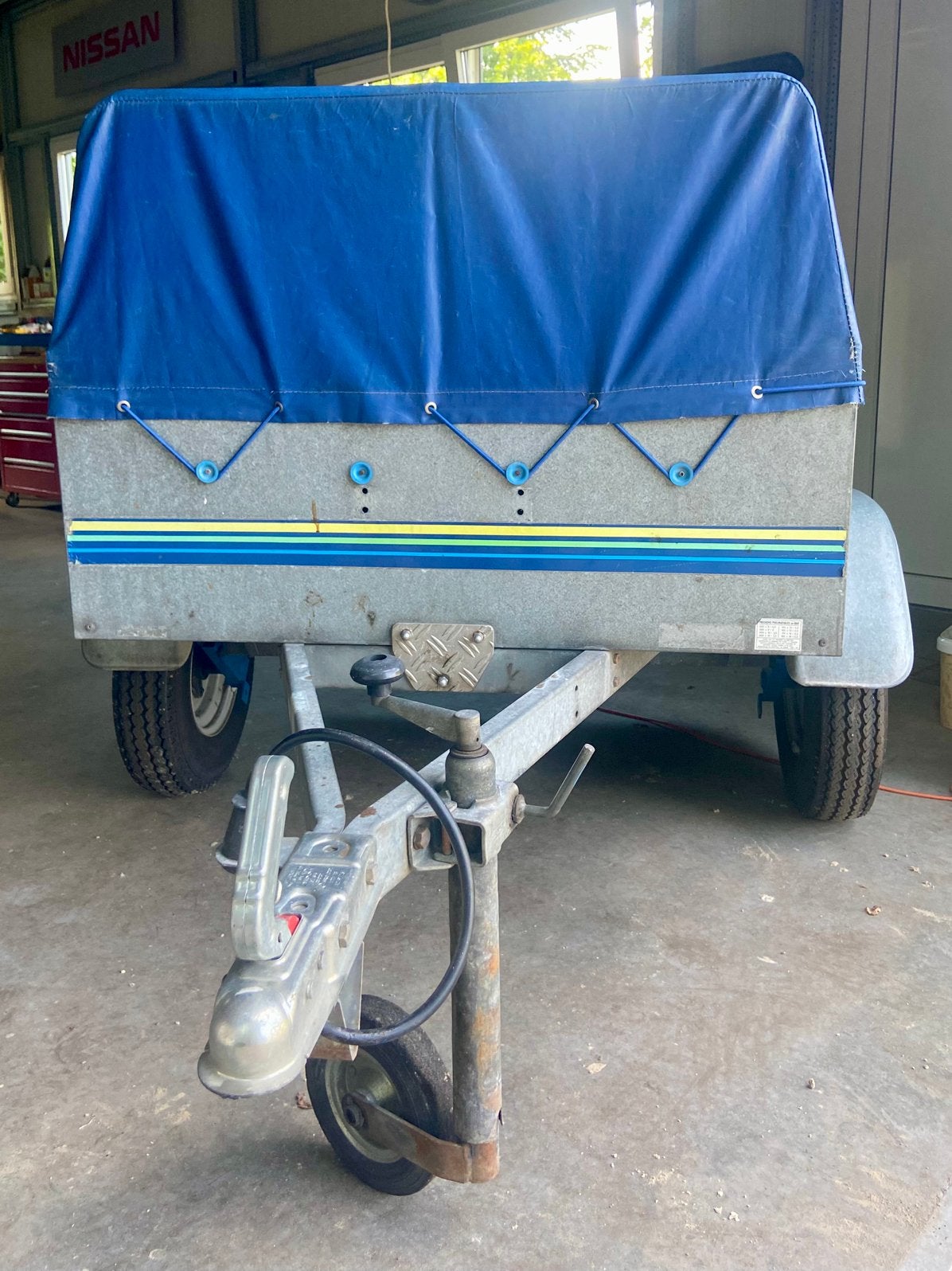 Bagage aanhanger / bagagewagen, Auto diversen, Aanhangers en Bagagewagens, Ophalen, Gebruikt