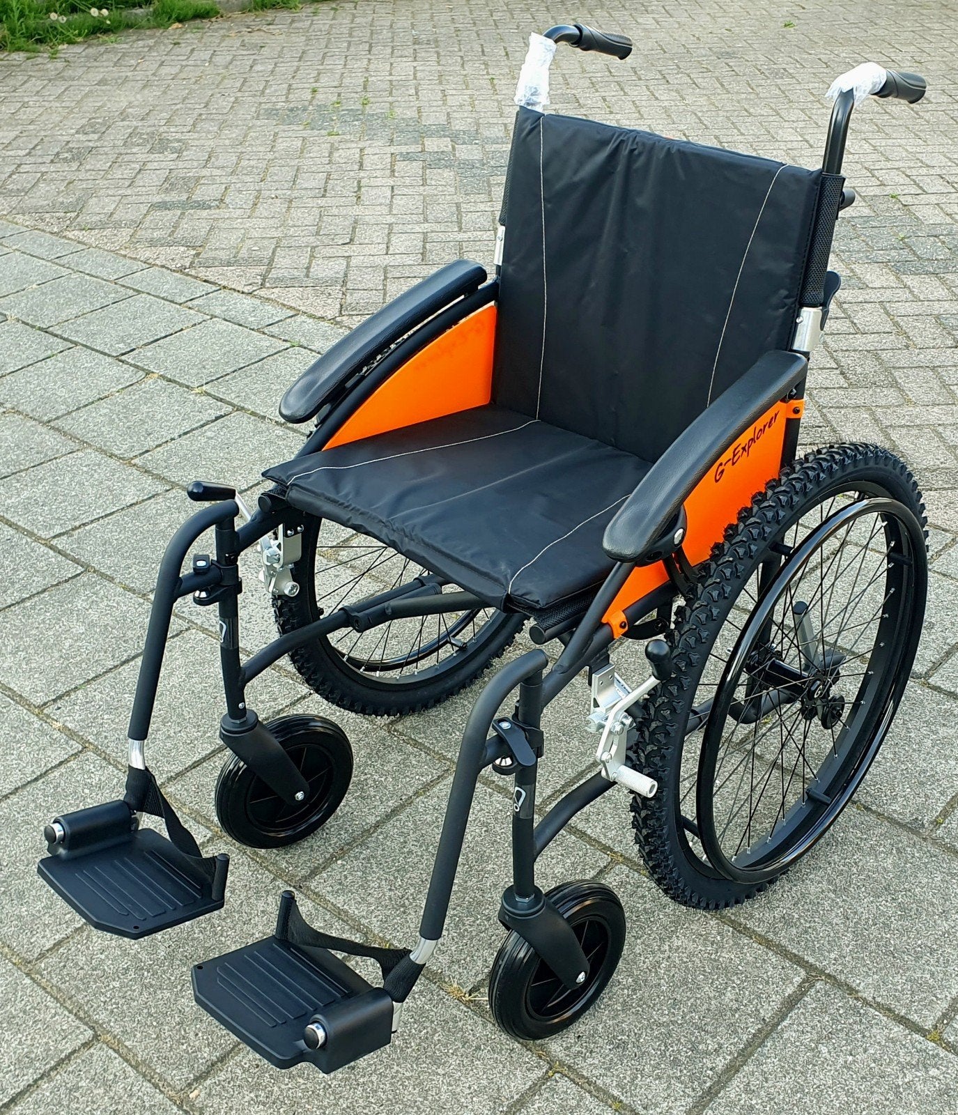 Lichtgewicht outdoor rolstoel Excel G-Explorer NIEUW, Diversen, Rolstoelen, Excel G-Explorer, Nieuw, Duwrolstoel, Inklapbaar