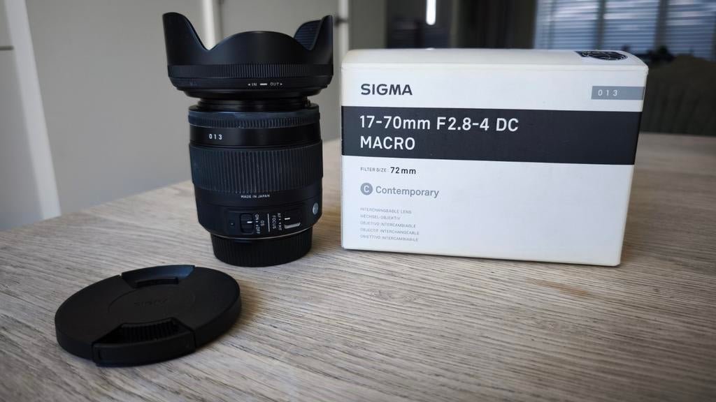 Sigma (Nikon)17-70mm F2.8-4 DC Macro Contemporary Lens, Audio, Tv en Foto, Fotografie | Lenzen en Objectieven, Ophalen of Verzenden