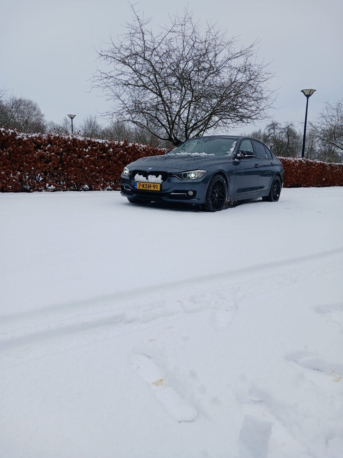 BMW 3-Serie 1.6 316I 2013 Grijs, Auto's, 1360 kg, Zwart, 4 cilinders, Origineel Nederlands