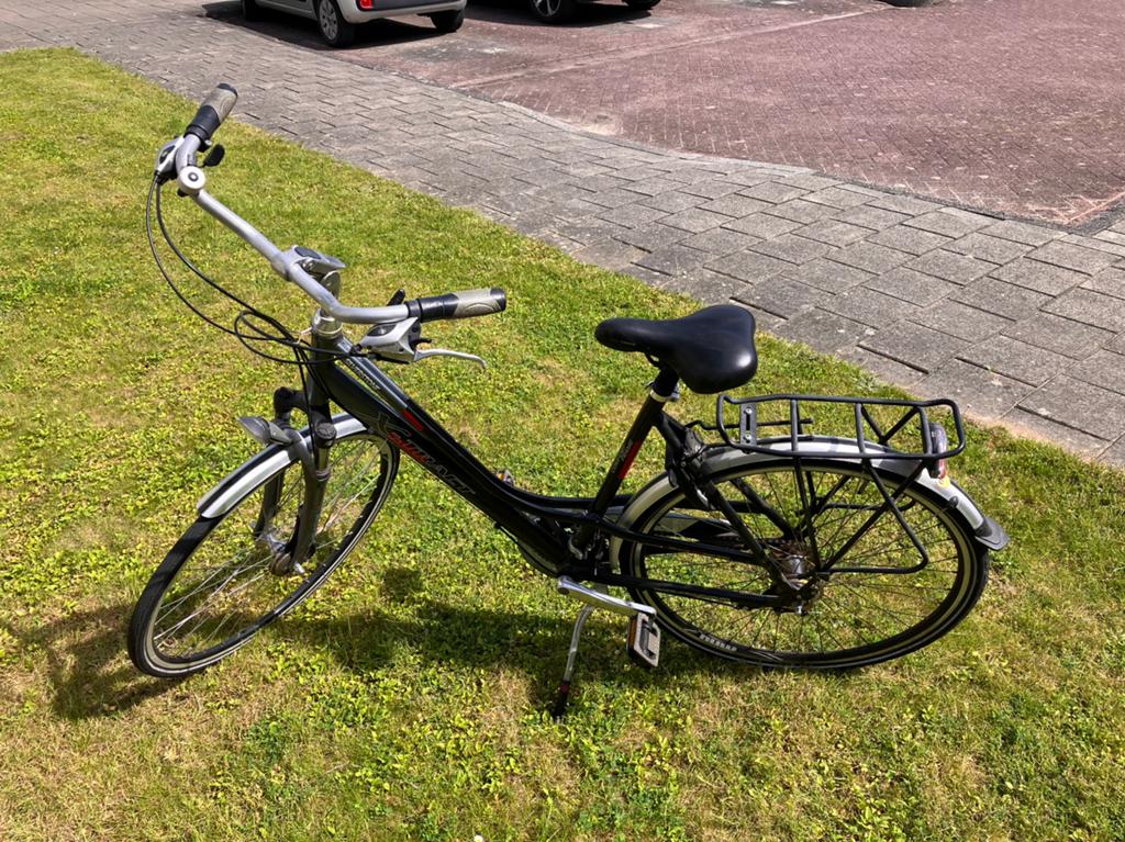 X-tract damesfiets silverstone 21 speed, 28 inch, Gebruikt, Meer dan 20 versnellingen, Ophalen