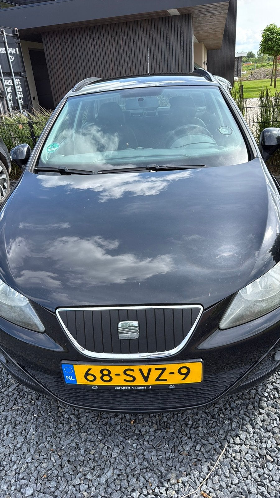 Seat Ibiza 1.2TDI 55KW Ecomotive ST 2012 Zwart, Auto's, Voorwielaandrijving, Euro 5, Stof, 74 pk