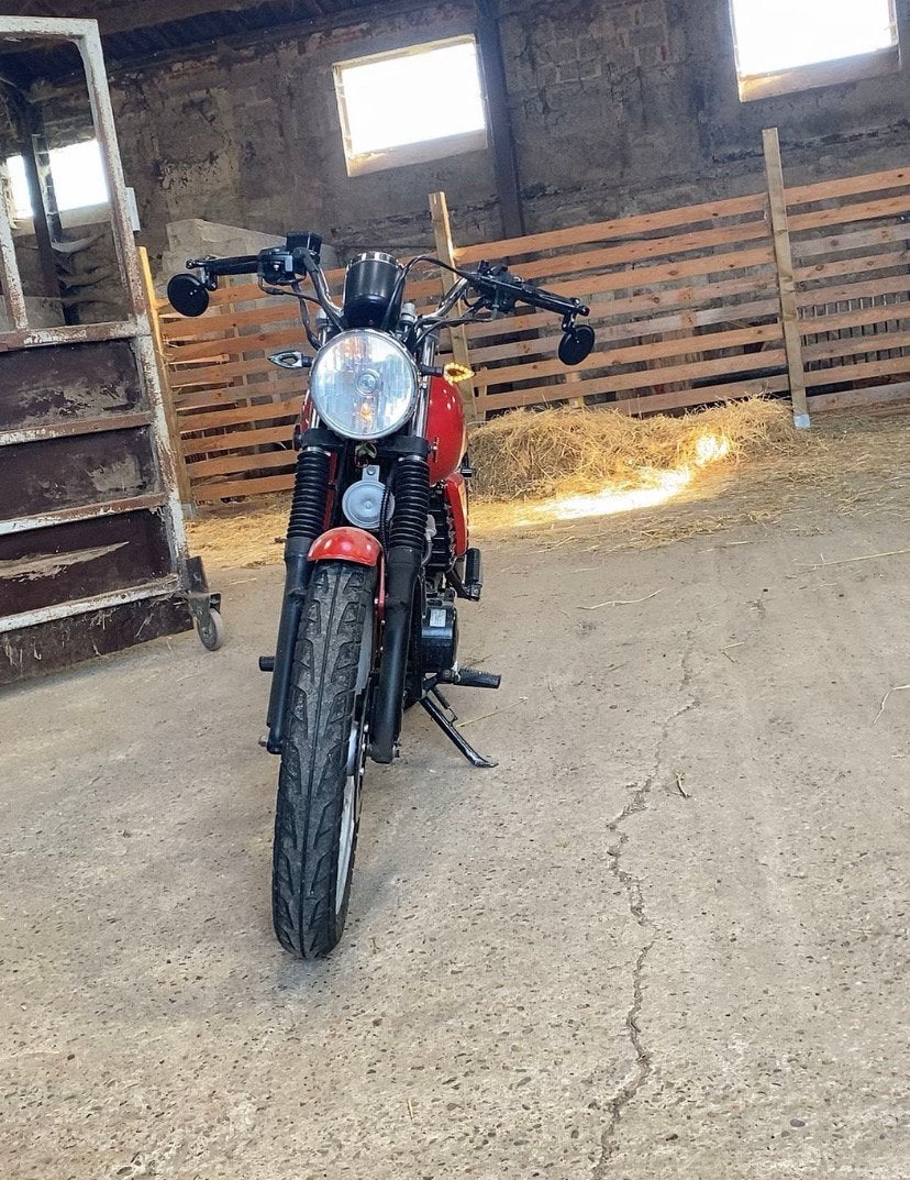 Hanway raw 50cc vernieuwd, Ophalen, Maximaal 45 km/u, 49 cc, Zo goed als nieuw
