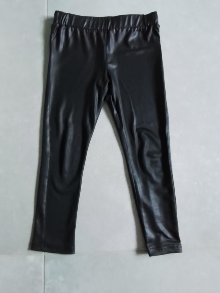 Zwarte legging WE mt 110-116, Broek, WE, Meisje, Ophalen of Verzenden