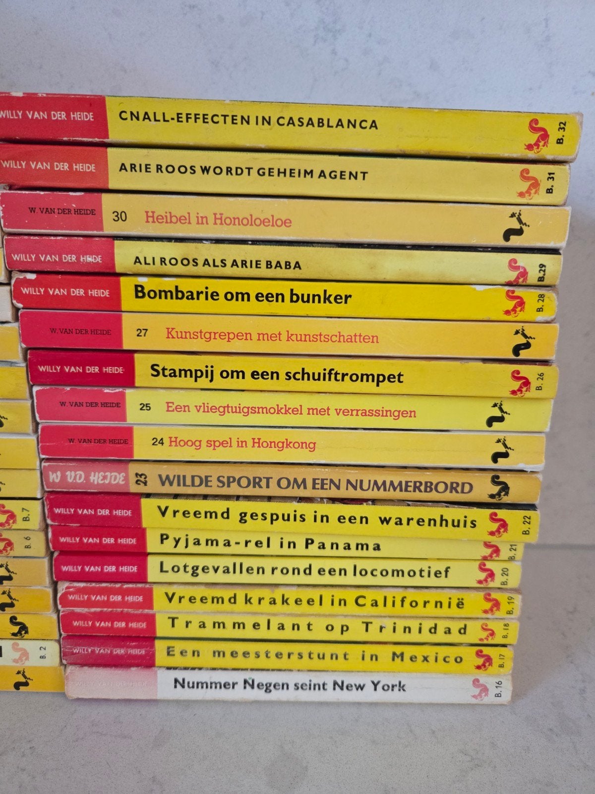 Bob Evers - Complete serie 1 tm 32, Boeken, Stripboeken, Complete serie of reeks, Ophalen of Verzenden, Gelezen