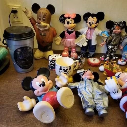 Verzameling Mickey en Minnie ( Disney ), Verzamelen, Disney, Ophalen of Verzenden, Mickey Mouse, Zo goed als nieuw, Beeldje of Figuurtje