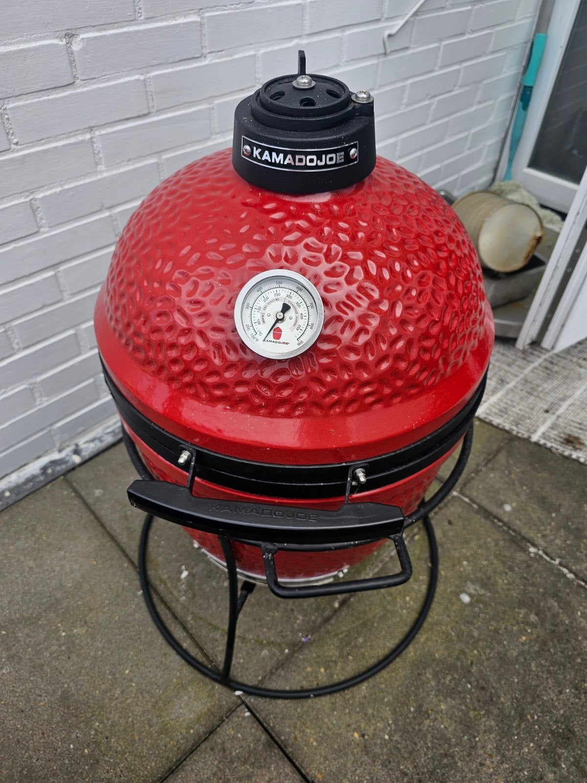 Super Kamado 40cm zo goed als nieuw met accessoires, Ophalen of Verzenden, Zo goed als nieuw, Super Kamado