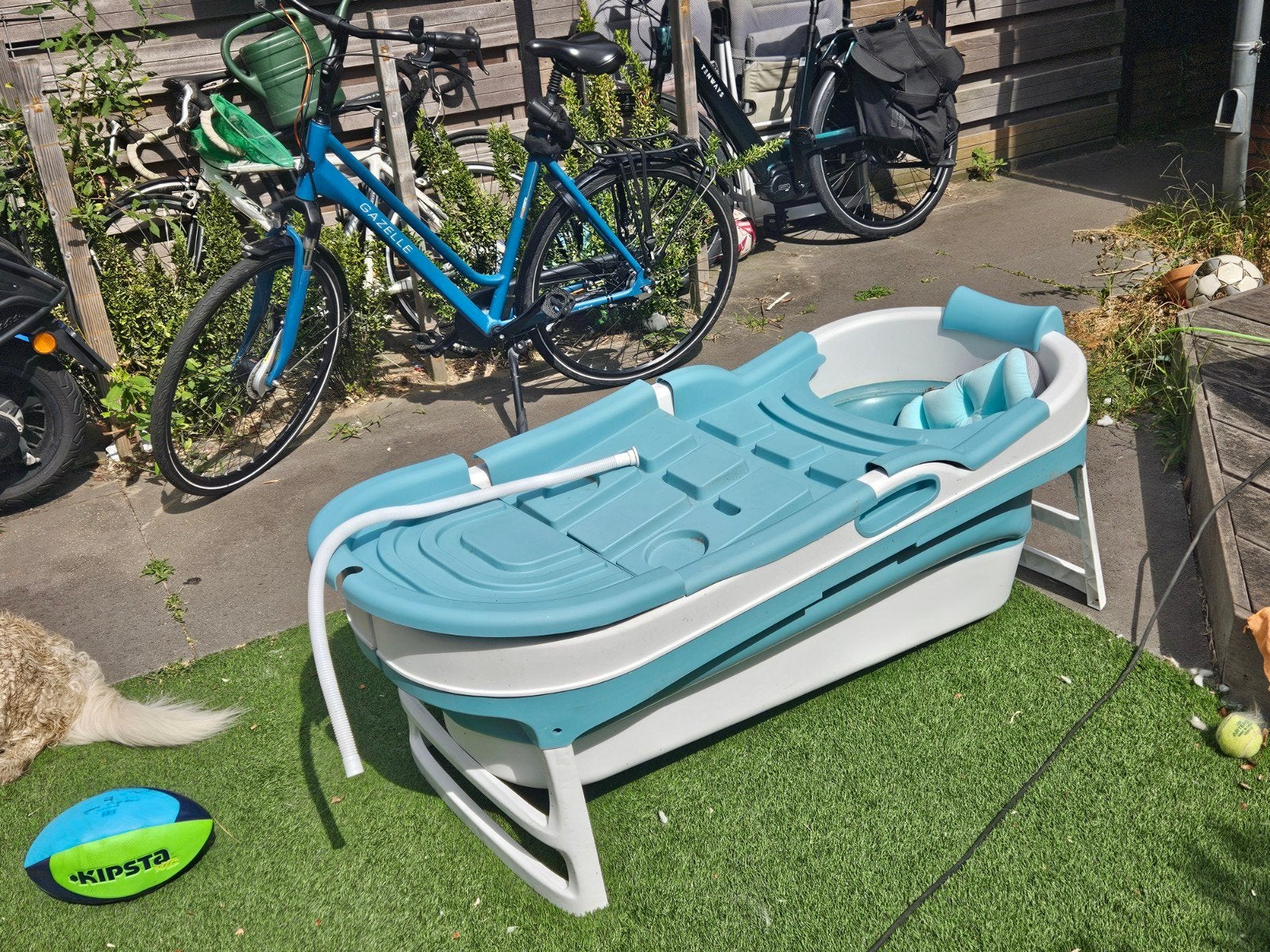 Opvouwbaar bad, Kinderen en Baby's, Badjes en Verzorging, Ophalen, Gebruikt, Badje, Standaard