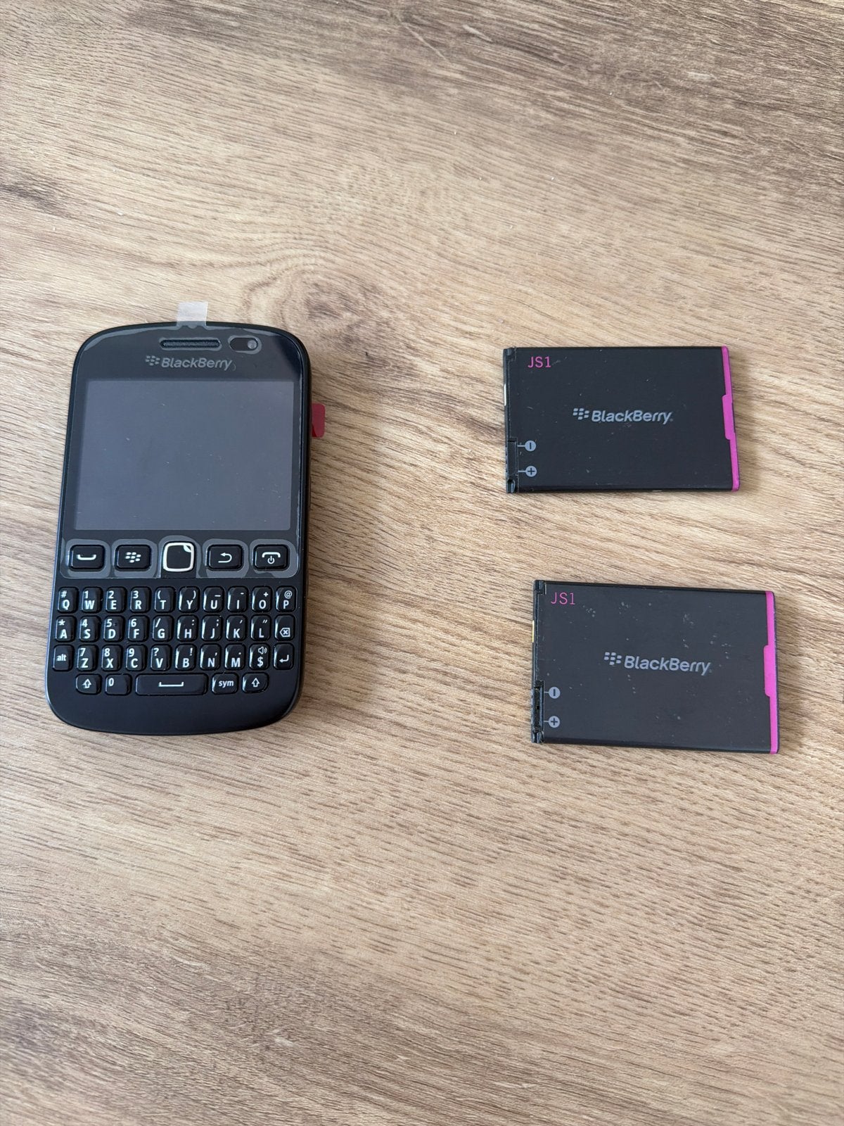 Nieuwe BlackBerry met 2 batterijen, Ophalen, Zwart, Nieuw, Zonder simlock