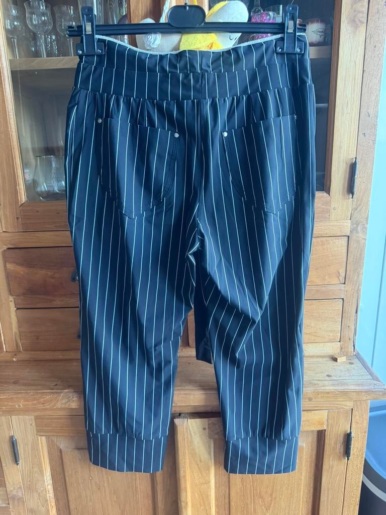 Zip 73 driekwart,s travelstof broek  maat 29, Maat 38/40 (M), Zwart, Ophalen of Verzenden, Zo goed als nieuw
