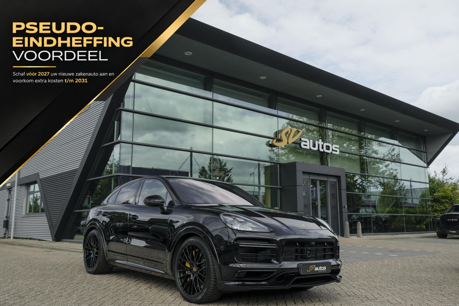 Porsche Cayenne Coupé 4.0 V8 Turbo S 680pk E-Hybrid Panoram, Auto's, Automaat, Cayenne, 14 kWh, Gebruikt