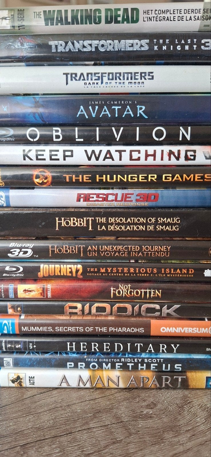 Blu-rays 17 stuks, Cd's en Dvd's, Vanaf 16 jaar, Nederlands, Actie, Ophalen of Verzenden