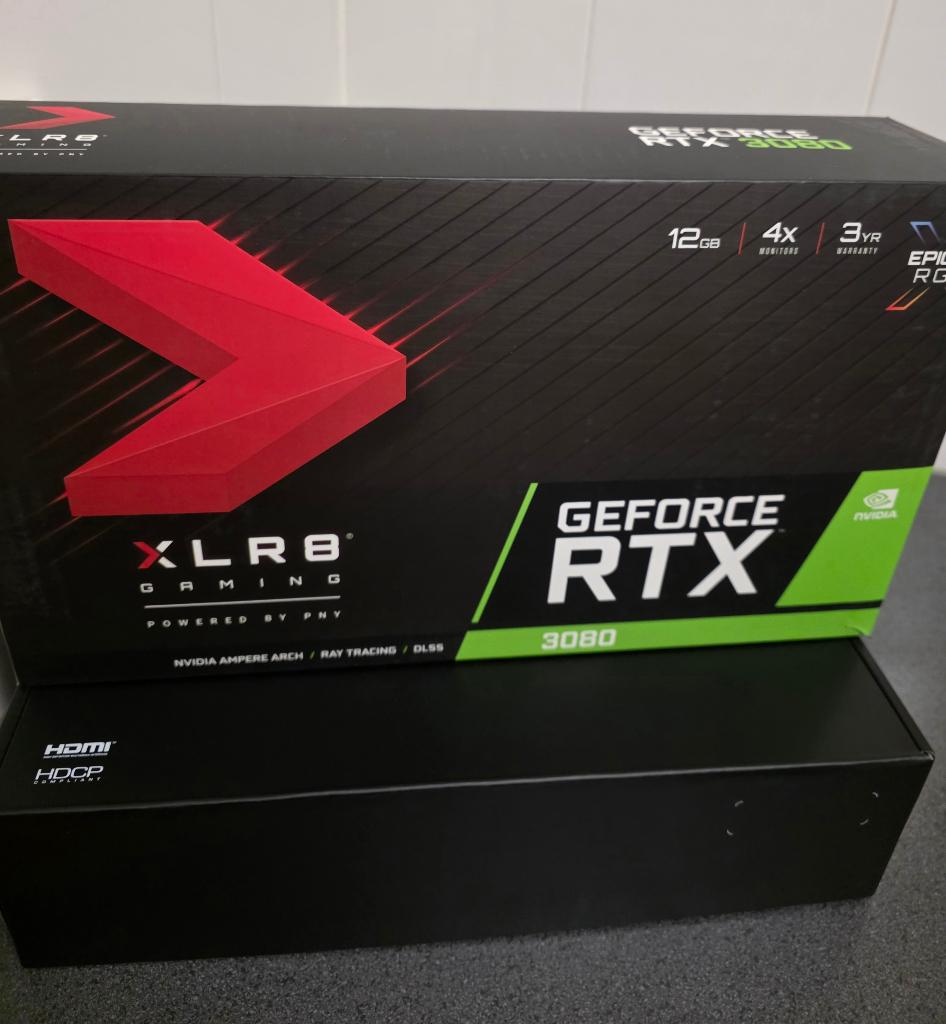 PNY RTX 3080 12GB, Computers en Software, Videokaarten, Zo goed als nieuw, Nvidia, PCI-Express 4.0, GDDR6, HDMI, DisplayPort, Ophalen of Verzenden