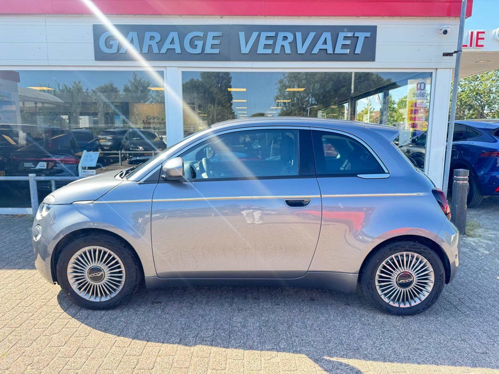 Fiat 500 Icon 42 kWh, Automaat, Stoelverwarming, Stof, Gebruikt