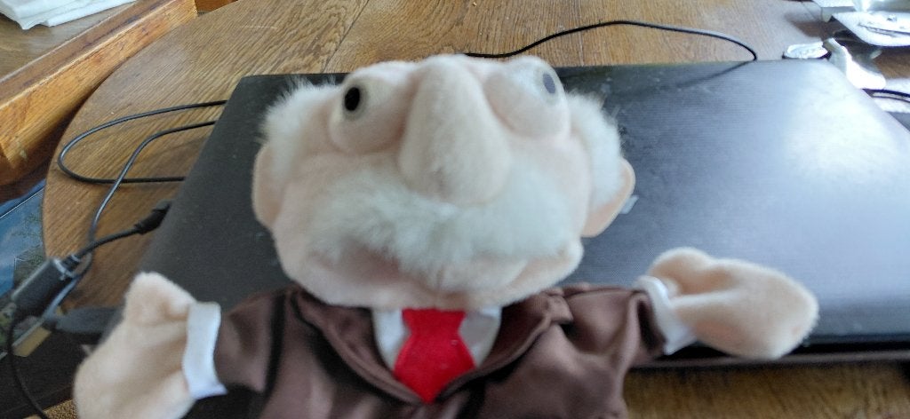 De legendarische Muppets poppen, Statler en Waldorf, Kinderen en Baby's, Speelgoed | Knuffels en Pluche, Overige merken, Overige karakters