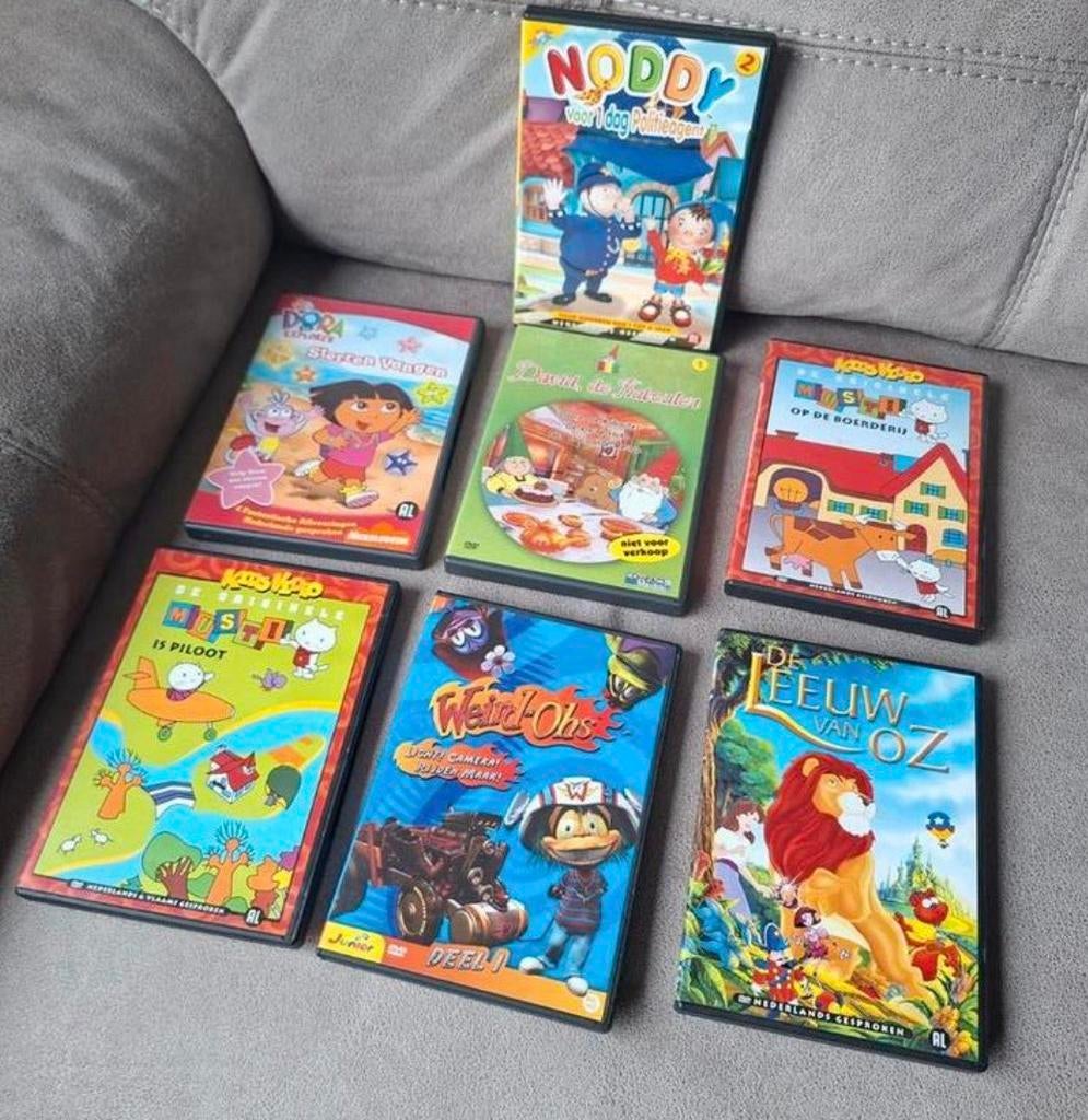 Leuke collectie kinder DVD's, Cd's en Dvd's, Dvd's | Kinderen en Jeugd, Alle leeftijden, Boxset, Ophalen of Verzenden, Zo goed als nieuw