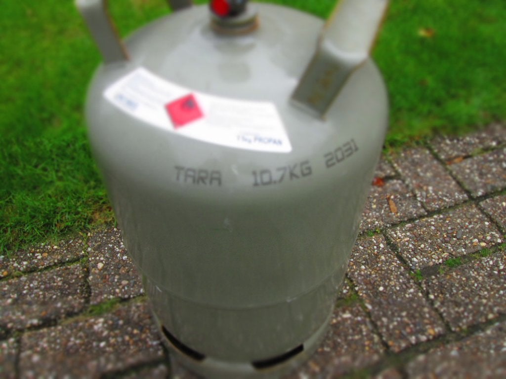 gasfles 10 kg, Caravans en Kamperen, Ophalen
