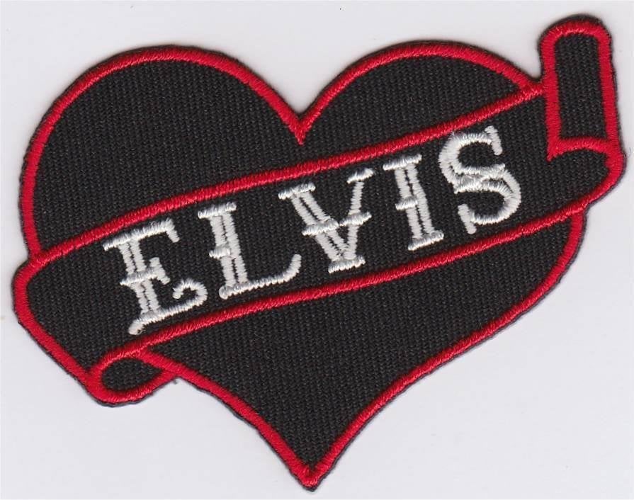 Elvis patch embleem #2, Verzenden, Nieuw, Kleding