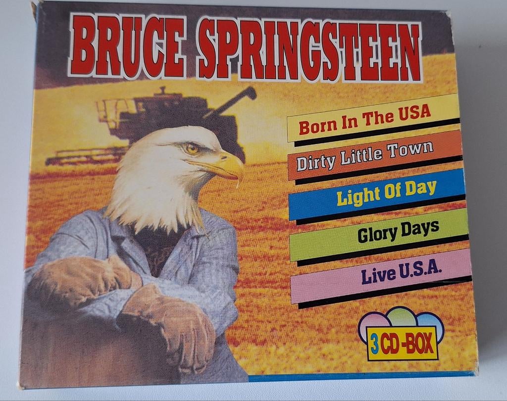 Bruce Springsteen  - Live & Alive 3cd box  bootleg, Ophalen of Verzenden, Poprock