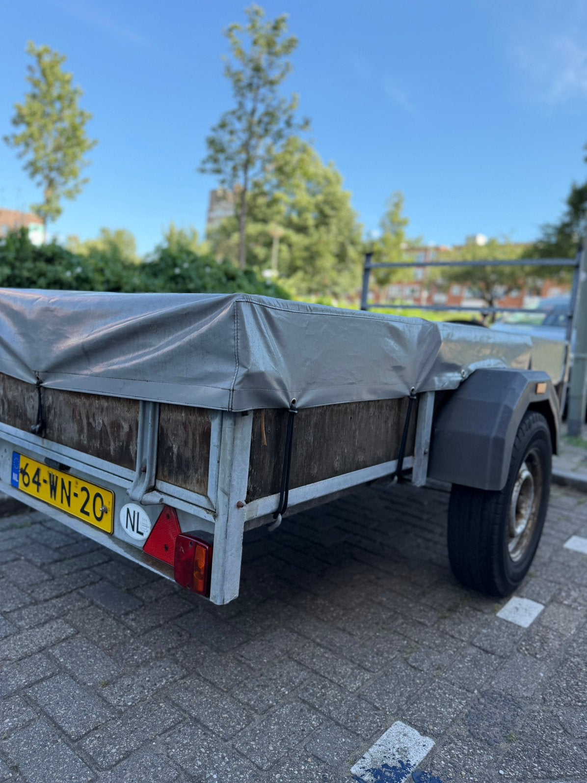 Aanhanger / Bagagewagen,aanhangwagen, Auto diversen, Aanhangers en Bagagewagens, Ophalen, Gebruikt
