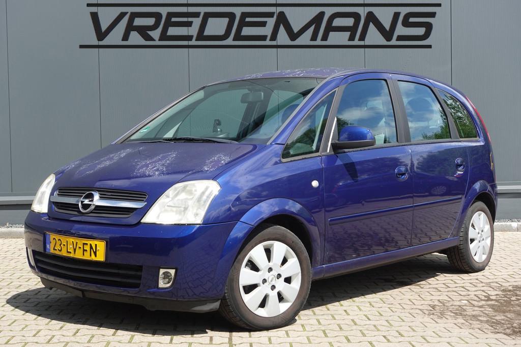 Opel Meriva 1.6-16V Cosmo, Auto's, Opel, Gebruikt, 4 cilinders, Blauw, Handgeschakeld