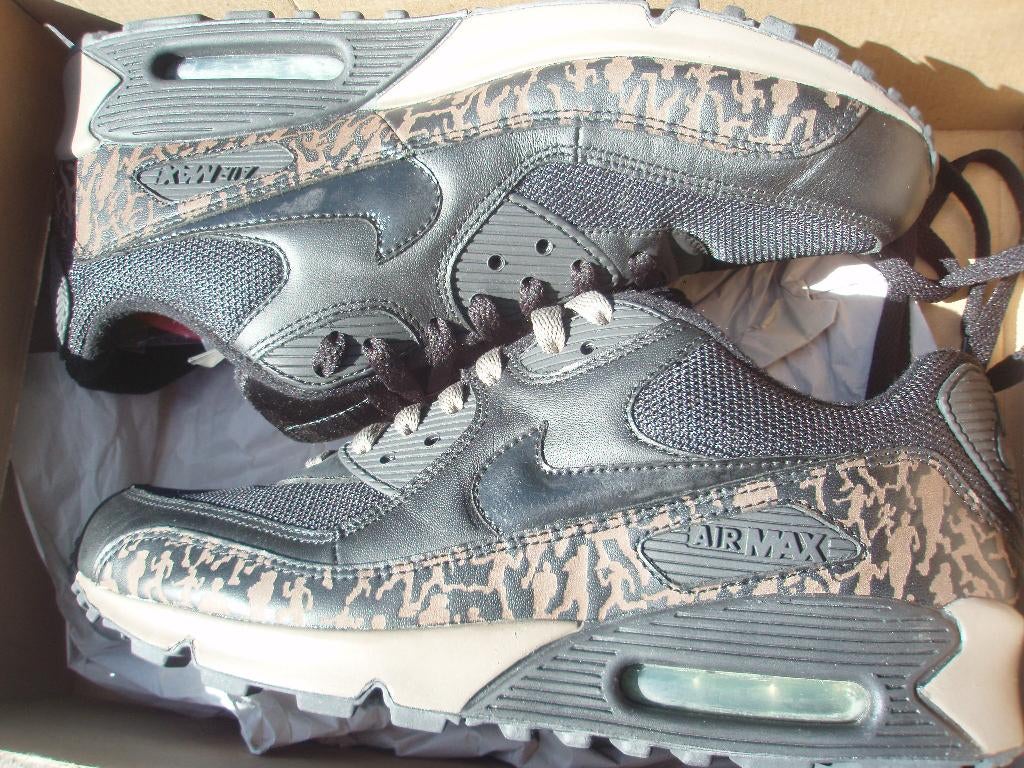 mt 43 air max 90 powerwall black grey NIEUW IN DOOS, Kleding | Heren, Schoenen, Verzenden, Zwart, Nike, Nieuw