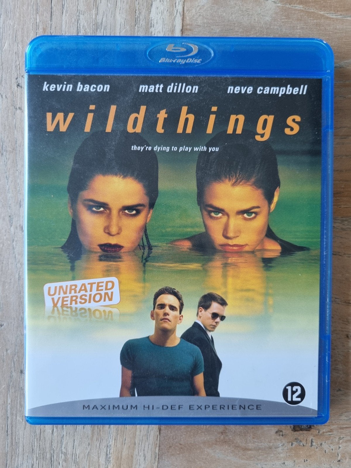 Wild Things Blu-ray - Thriller met Kevin Bacon, Film, Ophalen of Verzenden, Blu-ray, Gebruikt