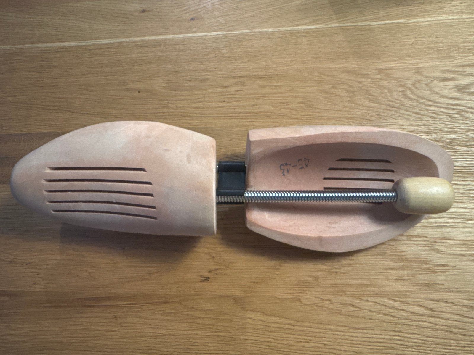 Houten schoenspanners maat 45-46, Overige kleuren, Overige typen, Ophalen of Verzenden, Zo goed als nieuw