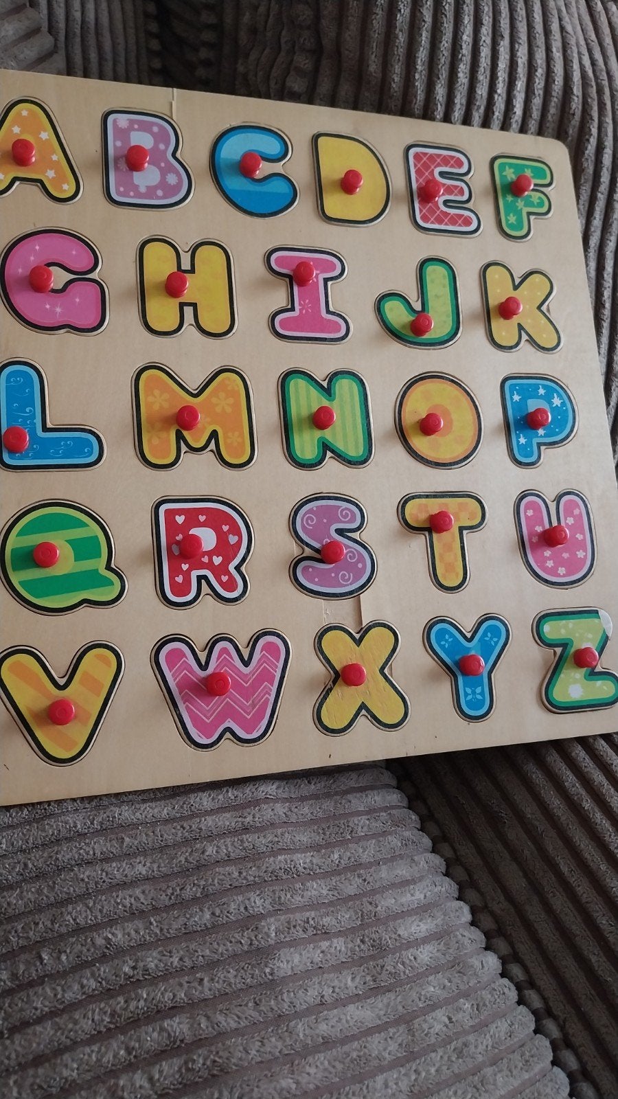 Puzzel A  b c, Ophalen of Verzenden, Meer dan 50 stukjes