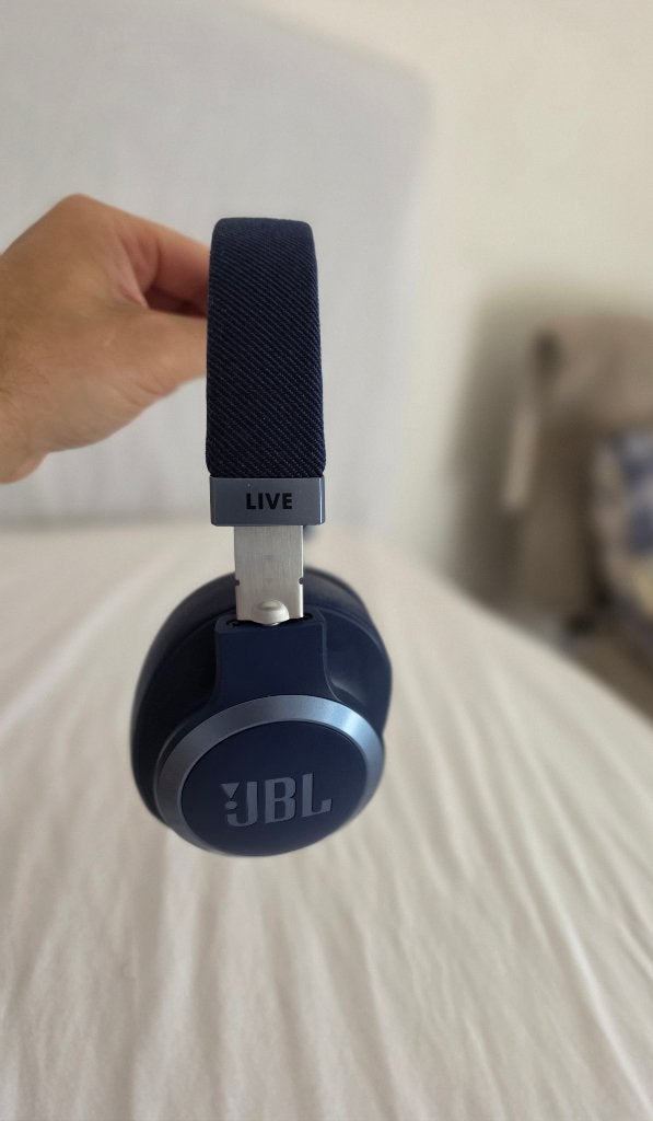 JBL Live 770NC Zo goed als niew- Blauw, Audio, Tv en Foto, Koptelefoons, Ophalen of Verzenden, Nieuw, Overige merken, Draadloos