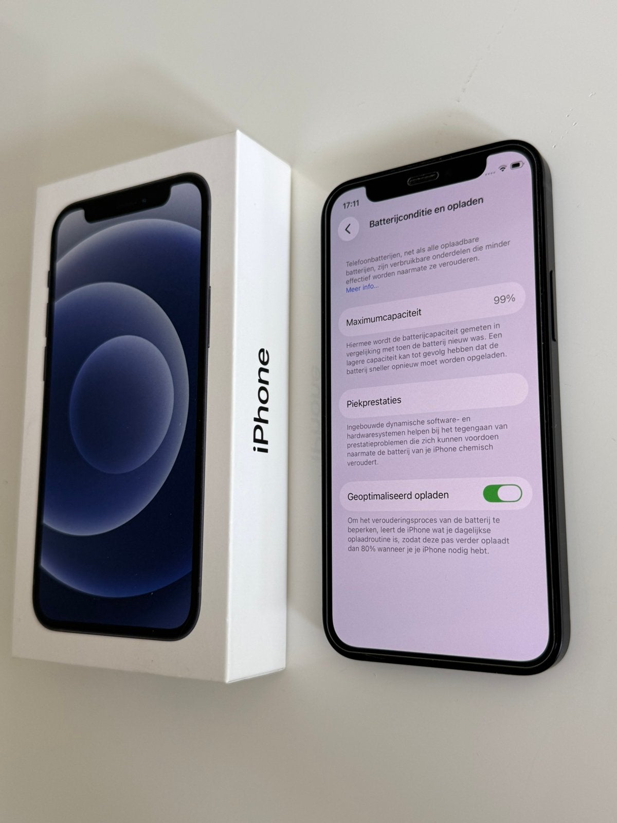 iPhone 12 mini, 99 %, 128 GB, IPhone 12 Mini, Zwart