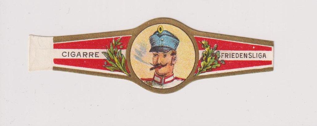 sigarenbanden - FRIEDENSLIGA - ROKERS, Ophalen of Verzenden, Zo goed als nieuw, Sigarenbandjes