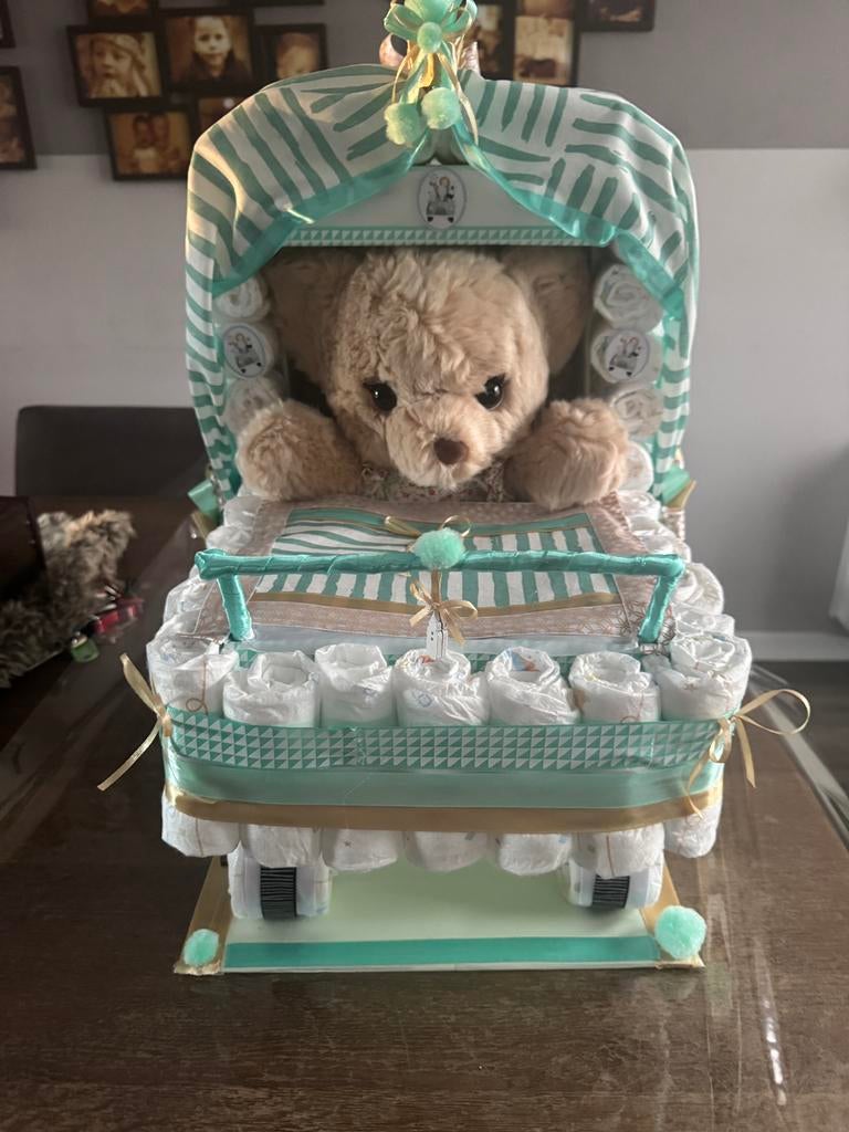 Luiertaart kinderwagen, Ophalen of Verzenden, Nieuw