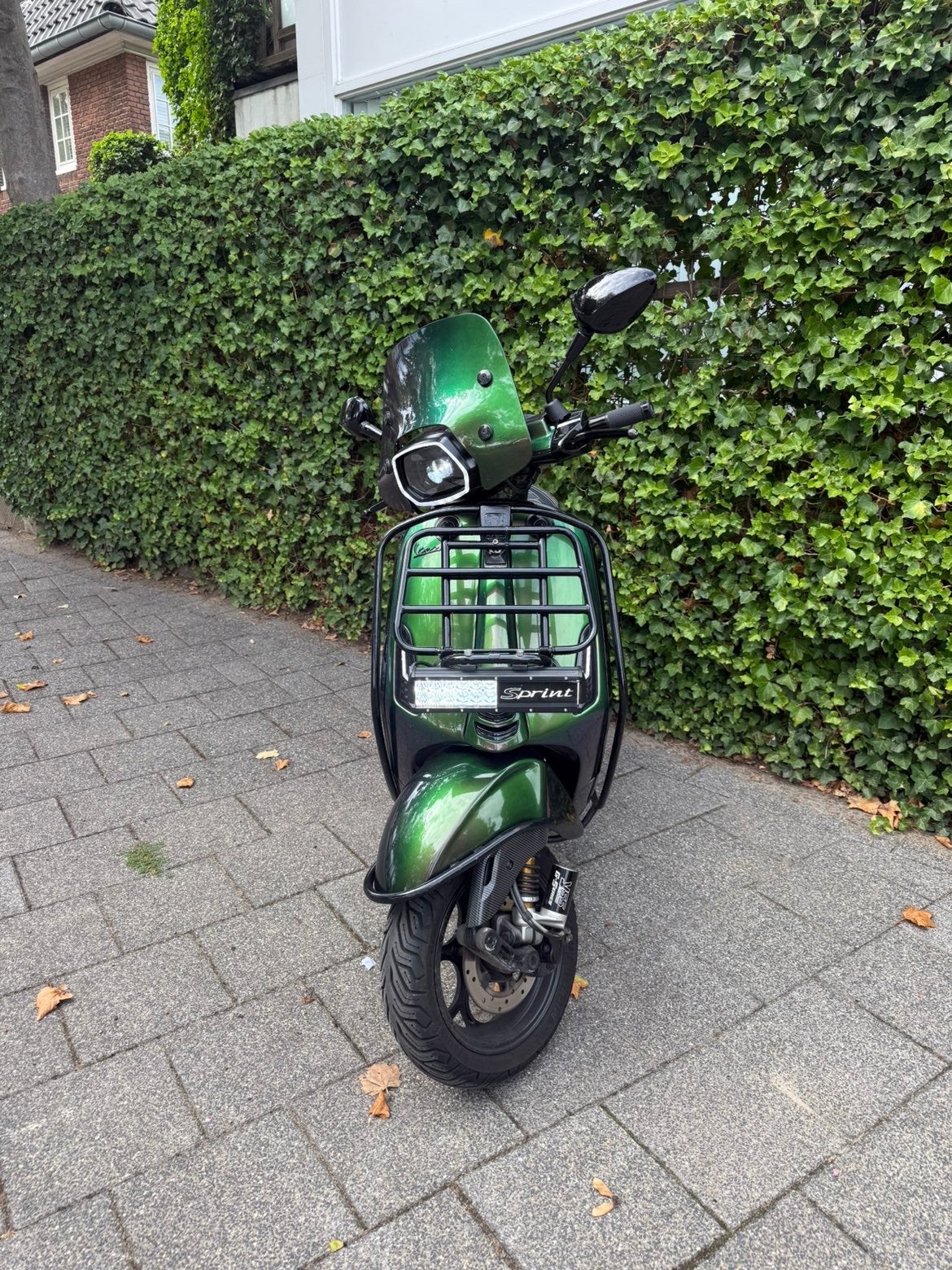 Vespa sprint 150cc brom+begrenzer, Fietsen en Brommers, Ophalen, Gebruikt, Overige modellen, Maximaal 45 km/u