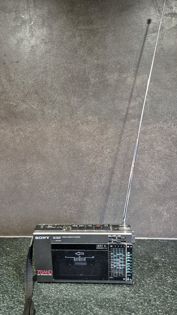 Sony WA5000 cassetterecorder, radio is stuk. 5A14, Audio, Tv en Foto, Cassettedecks, Tweedehands verkoop, Tweedehands verkoop