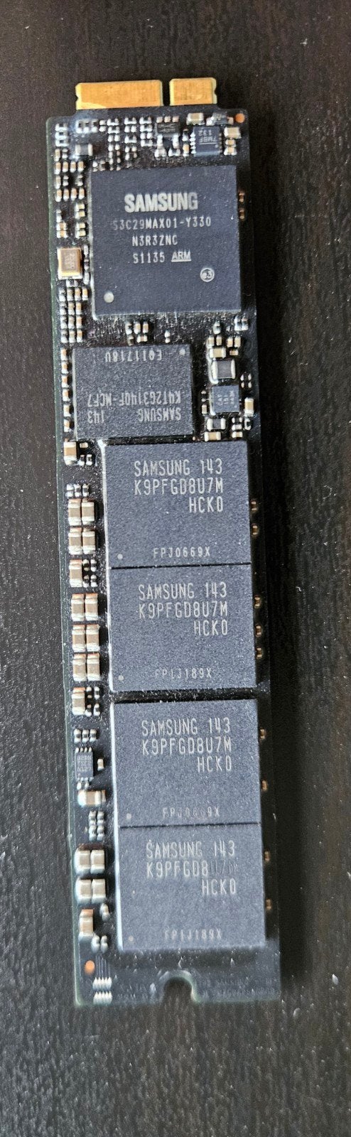 Originele Apple 256GB SSD Samsung (MZ-CPA2560/0A5), Computers en Software, Harde schijven, Ophalen of Verzenden, Laptop