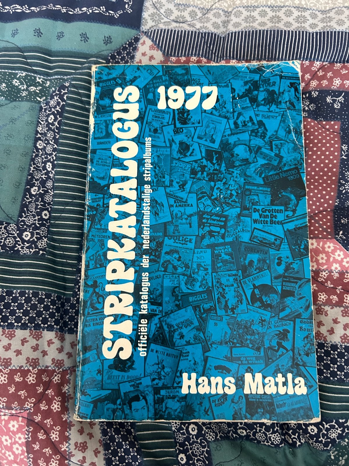 161 Stripkatalogus 1977-Officiële catalogus Nederlandse, Eén stripboek, Ophalen of Verzenden, Gelezen